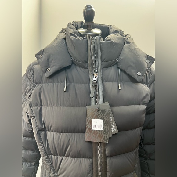 NWT Mackage Farren Long Black Puffer Coat XL - Picture 2 of 10